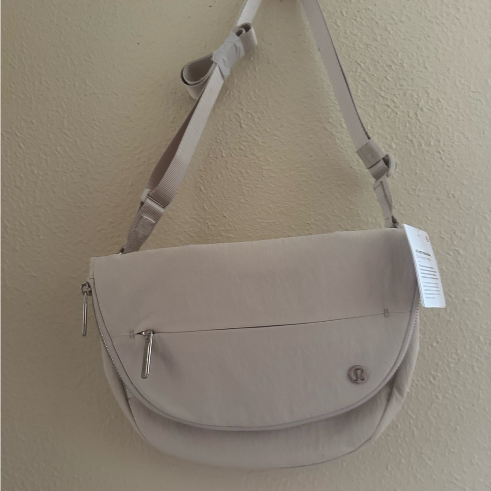 lululemon athletica Beige Crossbody Bag